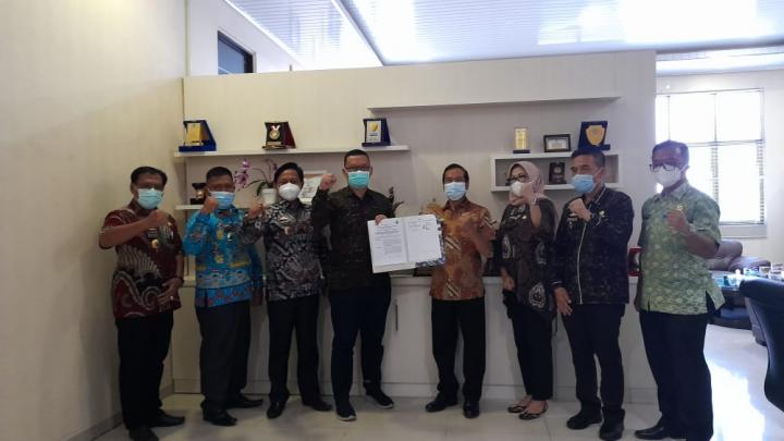 BPKAD dan BPPRD Lampung Selatan PKS dengan Bank Lampung